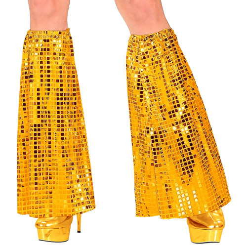 JAMBIÈRES À PAILLETTES OR