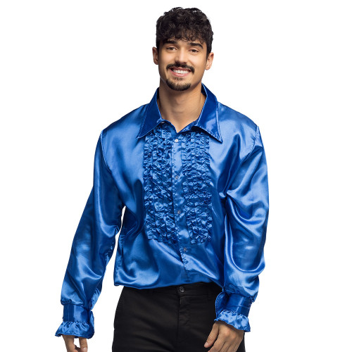 CHEMISE PARTIE BLEU (M)