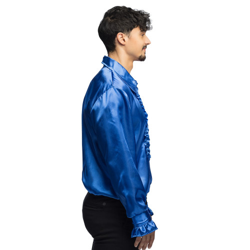 CHEMISE PARTIE BLEU (M)