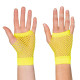 PAIRE GANTS POIGNET MESH JAUNE