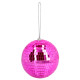 BOULE DISCO ROSE (Ø 15 CM)