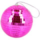 BOULE DISCO ROSE (Ø 15 CM)