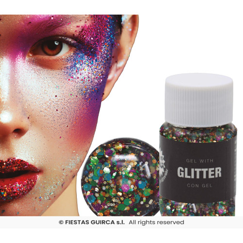 TUBE PAILLETTE MULTICOLORE
