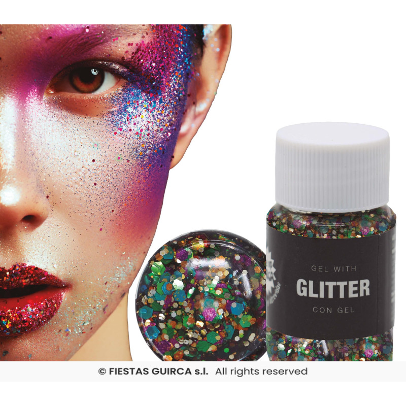 TUBE PAILLETTE MULTICOLORE