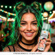 LAQUE CHEVEUX SCINTILLANT VERT