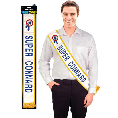 ECHARPE SUPER CONNARD BLEUE