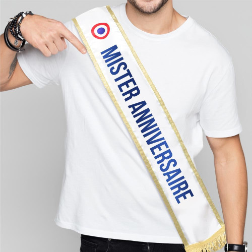 ECHARPE MISTER  ANNIV