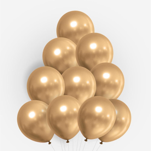 10 BALLONS DORE