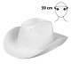 CHAPEAU RODEO BLANC