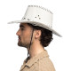 CHAPEAU COWBOY SAVANNE BLANC