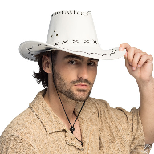 CHAPEAU COWBOY SAVANNE BLANC