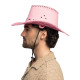 CHAPEAU COWBOY SAVANNE ROSE
