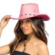 CHAPEAU COWBOY SAVANNE ROSE