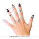 BIJOUX ADHESIFS VISAGE/DOIGT BLEU