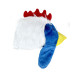 CHAPEAU MASQUE COQ