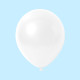 SACHET 50 BALLONS BLANC