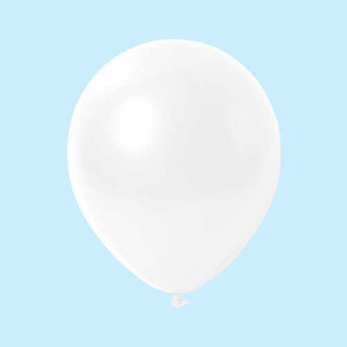 SACHET 50 BALLONS BLANC
