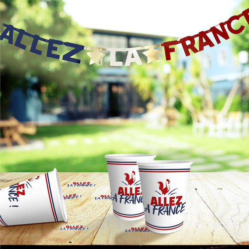 GUIRLANDE LETTRES "ALLEZ LA FRANCE"