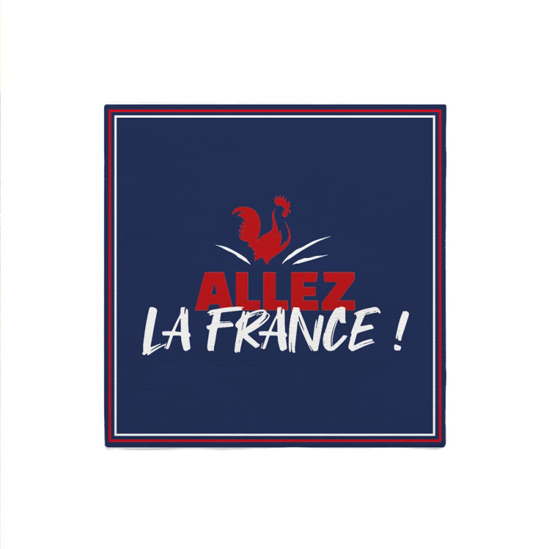 PACK 10 SERVIETTES COCORICO "ALLEZ LA FRANCE"