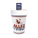 PACK 6 GOBELETS COCORICO "ALLEZ LA FRANCE"