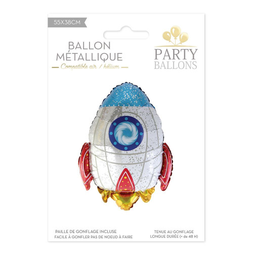 BALLON METAL FUSEE