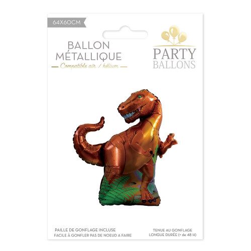 BALLON METAL T-REX