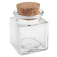 POT CARRE TRANSPARENT