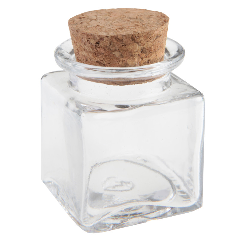 POT CARRE TRANSPARENT