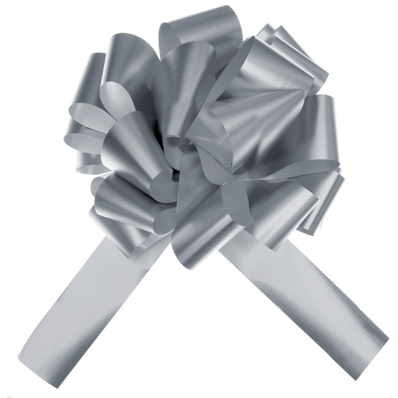 GRAND NOEUD AUTO.METAL ARGENT