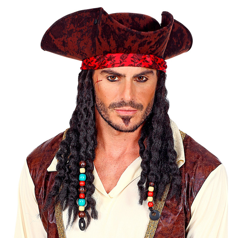 TRICORNE PIRATE DREADLOCKS