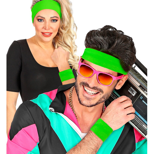 POIGNETS NEON VERT