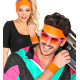POIGNETS NEON ORANGE