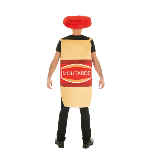 COSTUME MOUTARDE AVEC CHAPEAU
