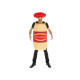 COSTUME MOUTARDE AVEC CHAPEAU