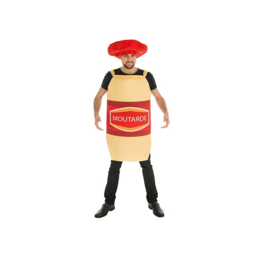 COSTUME MOUTARDE AVEC CHAPEAU