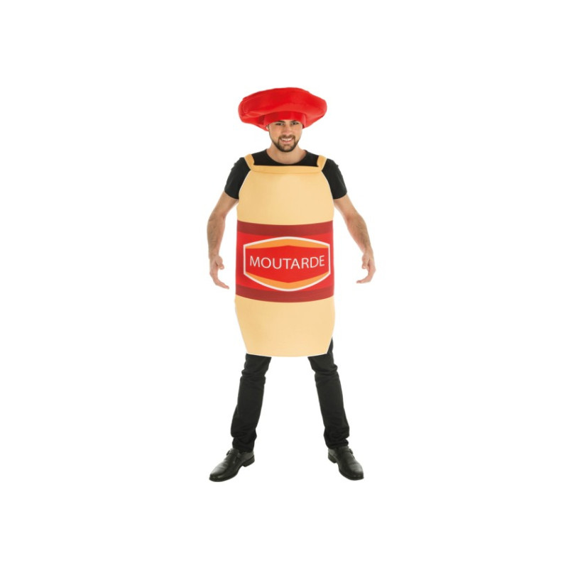 COSTUME MOUTARDE AVEC CHAPEAU