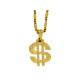 COLLIER -$- ET CHAINE OR