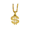 COLLIER -$- ET CHAINE OR