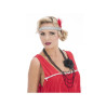 COLLIER PERLES FLEUR CHARLESTON NOIR