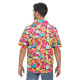 CHEMISE RETRO ANNEES 80 - 90 L