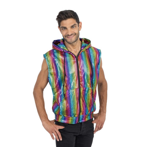 VESTE SS MANCHE A CAPUCHE L