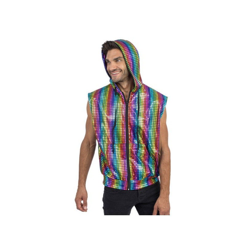 VESTE SS MANCHE A CAPUCHE L