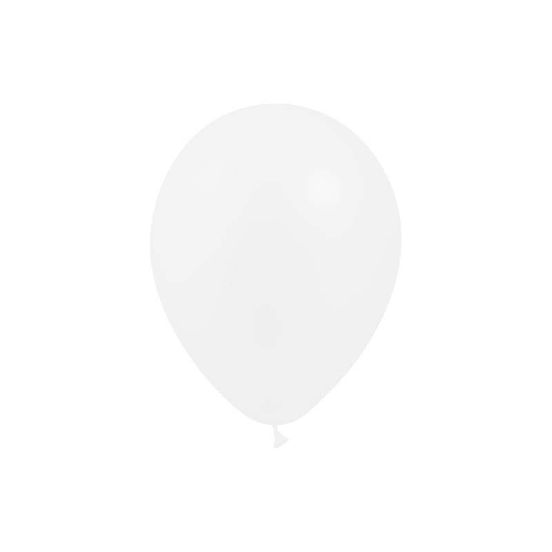 10 BALLONS TRANSPARENT 30CM