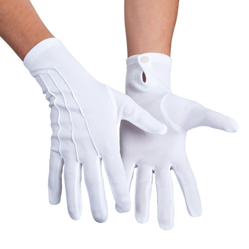 PAIRE GANTS POIGNET AVEC BOUTON