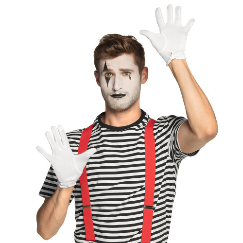 PAIRE GANTS POIGNET AVEC BOUTON
