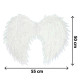 AILES D'ANGE GLAM BLANC (55 X 50CM)