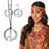 SET PEACE GLAM (COLLIER+BOUCLE OREILLE)