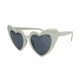 LUNETTES VINTAGE COEUR VERT SAUGE