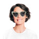 LUNETTES VINTAGE COEUR VERT SAUGE