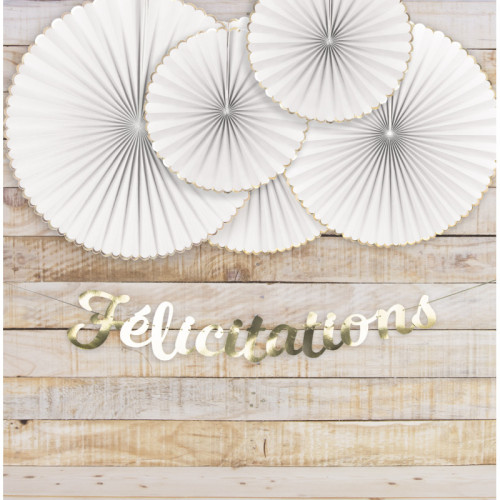 GUIRLANDE LETTRES FELICITATIONS